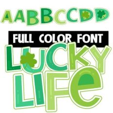 Lucky Life Color Font