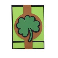 Shamrock Clover Matchbook Cover