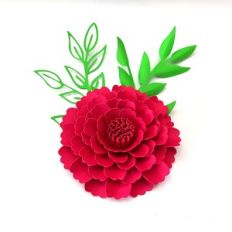 Flower 78 with Foliage 02