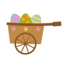 Easter Wheelbarrow