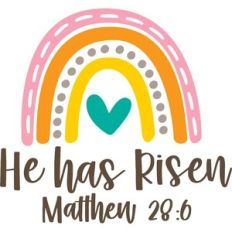 he has risen