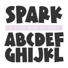 BFC Spark Playful Bold Display Font