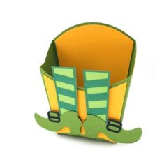 Leprechaun Feet Medium Fry Box