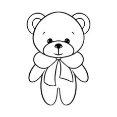 Bear with bow