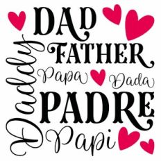 Dad Wall Art / Word Art