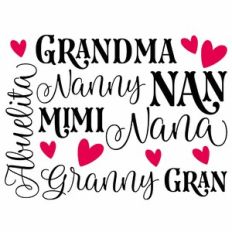 Grandma Wall Art / Word Art
