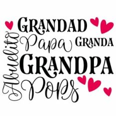 Grandad Word Art