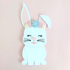 Cute Bunny Floral