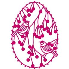 Hedgerow Birds Easter Egg