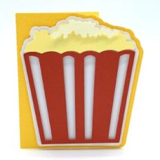 pop corn card