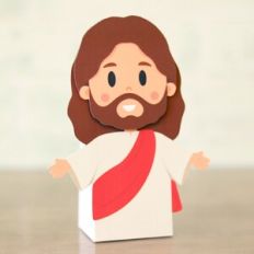 Jesus Box Print and Cut