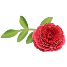 3 Layered Rolled Flower