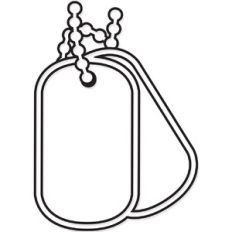 military ID Necklace