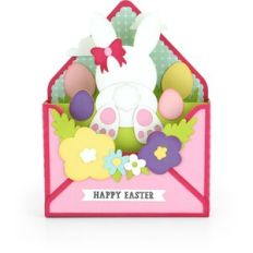 Box Card Envelope Bunny Bottom