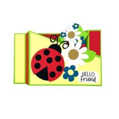 Ladybug Wiper Card