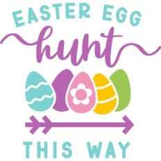 Easter Egg Hunt This Way