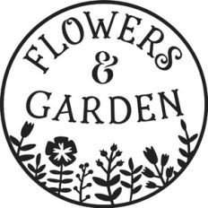 Flowers and Garden Sign