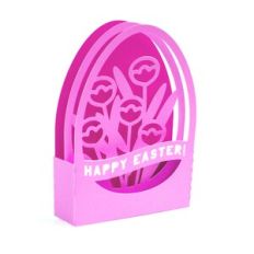 Happy Easter Egg Box Card