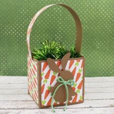 Stitched Bunny Basket