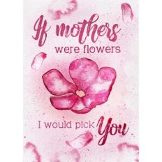 Mother’s Day Watercolor Card Cover
