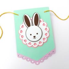 BANNER CUTE BUNNY