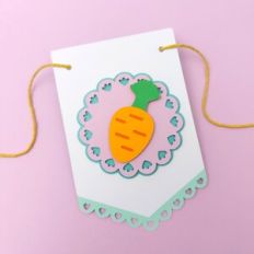 BANNER CUTE CARROT
