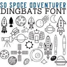 So Space Adventure Dingbats
