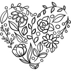 Heart Floral