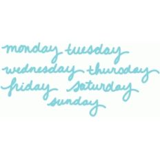 days of the week