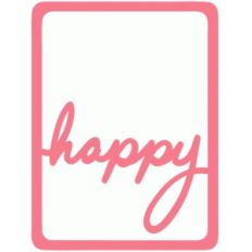 happy 3x4 life card