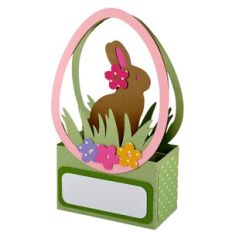 Chocolate Bunny - Card in a Box