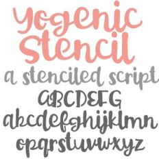 PN Yogenic Stencil