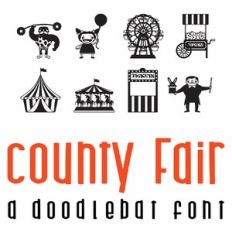 County Fair Doodlebat Font