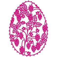 Strawberry Easter Egg