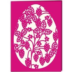 Strawberry Easter Egg Card