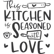 This Kitchen is Seasoned with Love