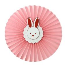 Easter Rosette Cute Bunny