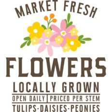 market fresh flowers
