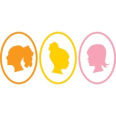 Girl Silhouette Set