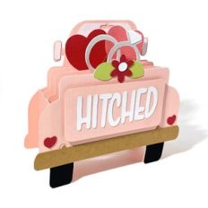 Wedding Truck Box Card