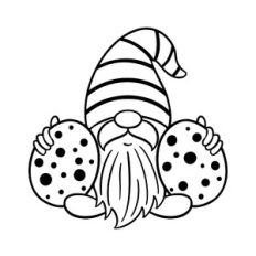 Gnome with egg