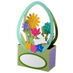 Easter Flowers - Card in a Box