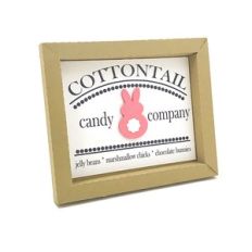 Cottontail Candy Company Shadowbox 5 X 4
