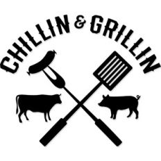 Chillin and Grillin Logo