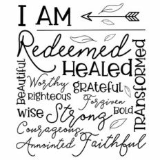 I Am Faith Word Art / Wall Art