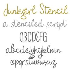 ZP Junkgirl Stencil