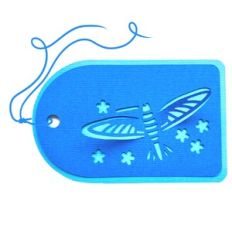 3D Hummingbird Gift Tag