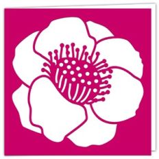 Camellia Flower Aperture Card