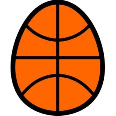 basketball easter egg