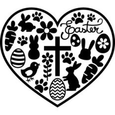 easter heart